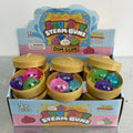 3pc Mini Steam Bun Squishy